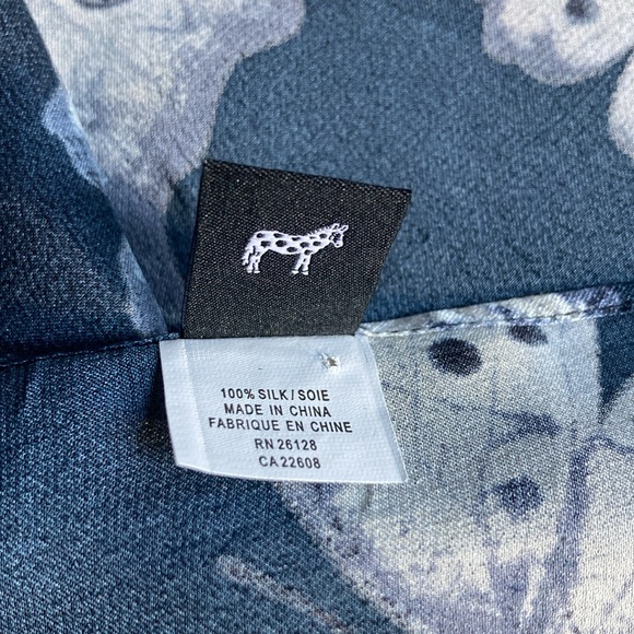 Echo silk scarf - Picture 5 of 5